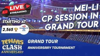 Tennis Clash Mei-Li CP Session in Grand Tour [Anniversary Tournament Season October-November 2024]