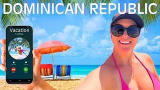 No sails, just sunshine! Relaxing at the Hilton La Romana