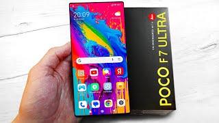 POCO F7 ULTRA – ТОП за 39999р Snapdragon 8 Elite 6500mah 144Hz и ТОПОВЫЕ камеры!