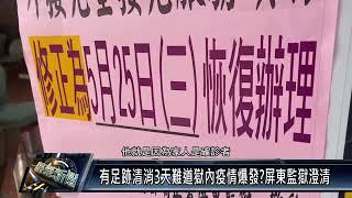 竹田鄉/疫情資訊 111 0524 屏東監獄有確診者足跡 公告接見室暫停服務