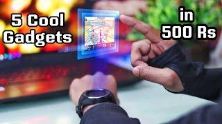 5 Futuristic Cheapest Gadgets under 500 Rs With Water Experiment ! Electronic Devices ! Divraksha