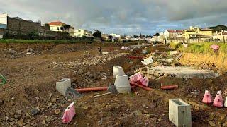 New Street in Sao Jose / Ponta Delgada, Sao Miguel Azores Portugal  - 25.12.2024 #PDL