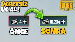 ÜCRETSİZ UC ALMA TAKTİĞİ ! PUBG MOBİLE - ÜCRETSİZ BEDAVAYA UC NASIL ALINIR ?