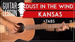 Dust In The Wind Guitar Tutorial Kansas Guitar Lesson |Fingerpicking + TAB