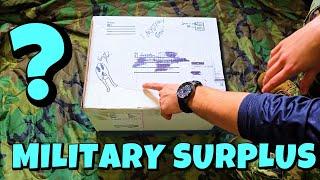 MIL SURP Mystery Box Unboxing! Low Cost High Value Surplus Gear