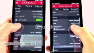 Xiaomi Redmi VS Redmi 1S Antutu Examination
