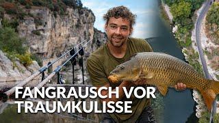 Fangrausch vor Traumkulisse | Karpfenangeln am Fluss in Südfrankreich | P.R. Baits | Boilie