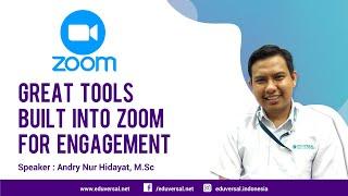 Great Tools Built into Zoom for Engagement