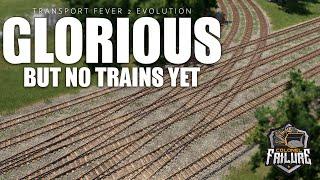 I Take A Long Time Pondering a Junction | Transport Fever 2 Evolution