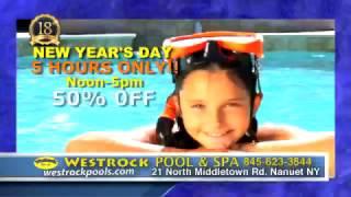 Westrock Pool & Spa - New Year's Day 50% Off