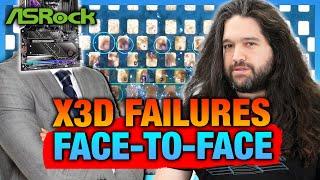 ASRock Failures Face-to-Face: Motherboards, BIOS, & Burned 9800X3D CPUs
