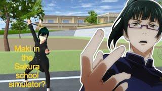 How to cosplay Maki in Sakura School Simulator Version (Tutorial)