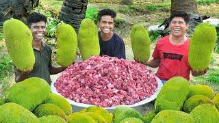 JACKFRUIT BIRYANI | Beef Jackfruit Biryani Recipe | Cooking In Our Village