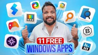 11 Free Windows 11 Apps You Must Try in 2024!