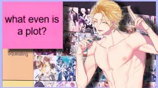 Ranking The SWEETEST Otome Games (50+ games)