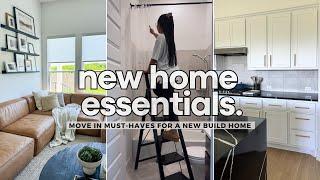 essentials for a new homeowner! | new build home & apartment move in must-haves from Amazon