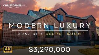 Discover The SECRETS of This Unique NEW Luxury Home in Dallas Texas