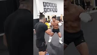 Gilbert Burns Training With Kevin Lee