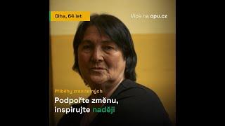 Podpořte změnu, inspirujte naději - příběhy zranitelných - seniorka bez důchodu