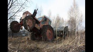 Трактор который не смог - Приколы с тракторами смотреть до конца. Сельские приколы, ржачное видео ))