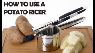 How To Cook With A Potato Ricer