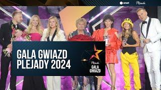 Poznajcie laureatów plebiscytu Gali Gwiazd Plejady 2024 [Cała Gala]