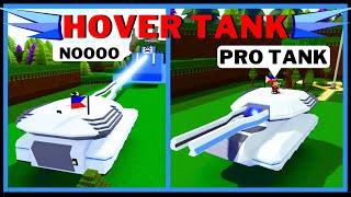 Destructive HOVER RAILGUN TANK! (Extremely OP) In Build A Boat For Treasure ROBLOX