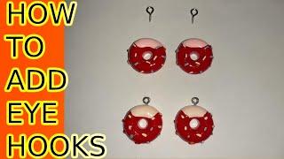 How To Add Eye Hooks For Jewelry