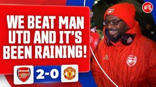 We Beat Man Utd And It’s Been Raining! (TY) | Arsenal 2-0 Manchester United