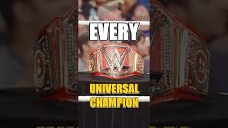 Every WWE Universal Champion (2016-2024)  #wwe #wrestling