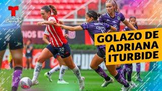 Golazo de Adriana Iturbide para el 4-0 de Chivas Femenil ante Mazatlán | Telemundo Deportes