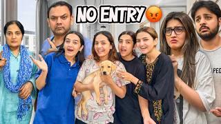 MAMA NY GHAR MAI ENTRY BND KER DE  | Behno Ka New Puppy Py Reaction 