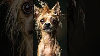 The dog has an extremely unusual appearance, don't you think? #dog #godlovers #placebo #dreamsurfer