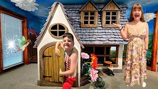 24 HOURS in a REAL FAIRY HOUSE **MAGICAL**