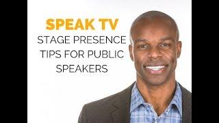 Stage Presence Tips for Public Speakers