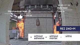 SYSTEM 3E | Fire and mechanical damage resistance test