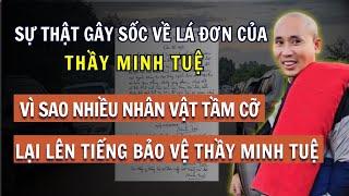 Sự Thật Về Lá Đơn Gây Bão: Vì Sao Nhiều Người Quyền Lực Lại Đứng Về Phía Thầy Minh Tuệ Để Bảo Vệ?