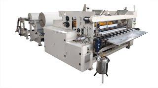 1850 mm automatic embossing small toilet paper making machine