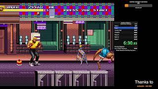 Streets of Rage 3 - Axel, Hard, SUB 50 speedrun (49:44) WORLD RECORD