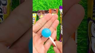 blue lollipop #chocolate #satisfying #candy #relax #kitkat #gummycandy #sweet #compilation