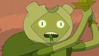 Fern and Finn Fight, Fern Explodes and Dies (Adventure Time S9E14 Three Buckets Clip)