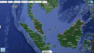 Where on the map - Malaysia