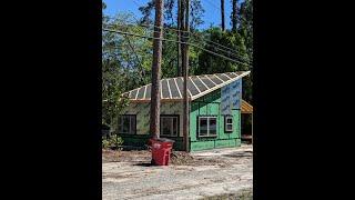 NARF Buildz explains the rain screen for a tiny house