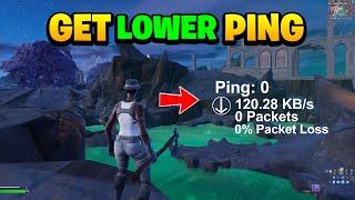 How To Get 0 Ping In Fortnite (Best Internet settings/Full Lower Ping Guide) - Chapter 5 Season 4