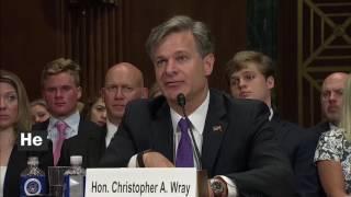 Christopher Wray's confirmation hearing, in 3 minutes