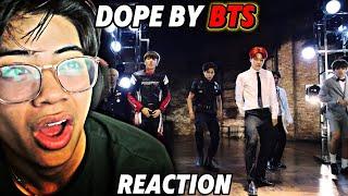 KPOP NEWBIE REACTS TO DOPE BY BTS FOR THE FIRST TIME REACTION