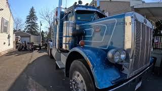 1981 Peterbilt 359 cold start