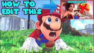 Digital Gator Editing Tutorial |PowerDirector 14 | Super Mario Odyssey Highlights