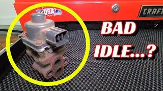 EGR Solenoid Valve - Rough Idling - How to test and replace