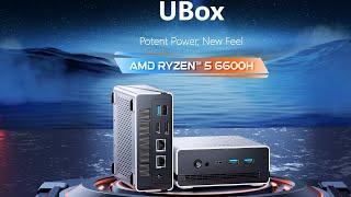 Meet the All-New CHUWI UBox Mini PC: AMD Ryzen 5 6600H | Radeon 660M | 4K@144Hz | Windows 11 Pro